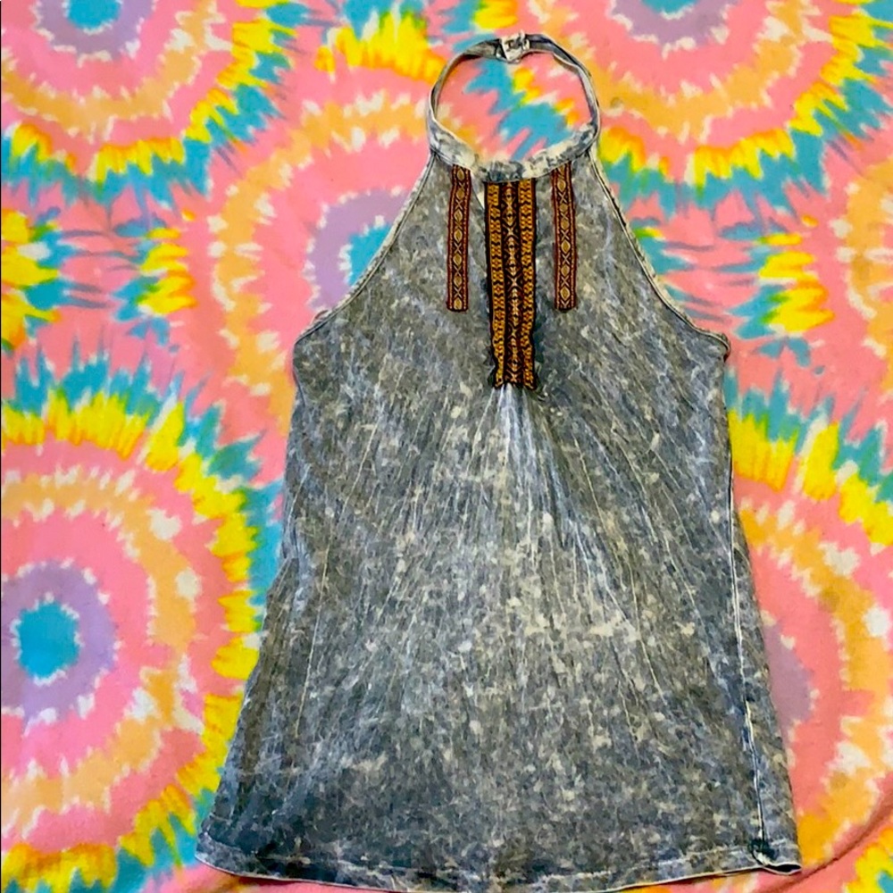 Holter top, with neck cuff! tribal style